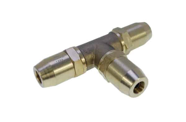 UNIÓN TE 8MM TIPO ORIGINAL (COBRE)