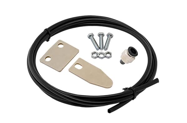 BOCINA CROMADA TUBO LONGO CON LUZ IMPORT. - Imagem 2