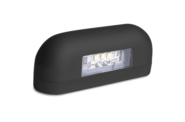 FARO LUZ CHAPA LED C/ CABLE - NEGRO