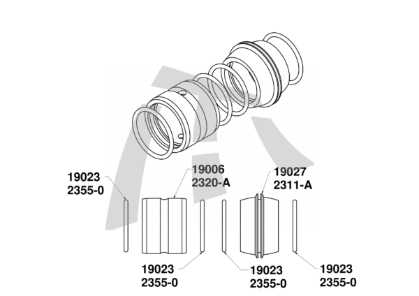 REPARO EJE "S" SIST. TUBELESS RANDON (METAL) - Imagem 2
