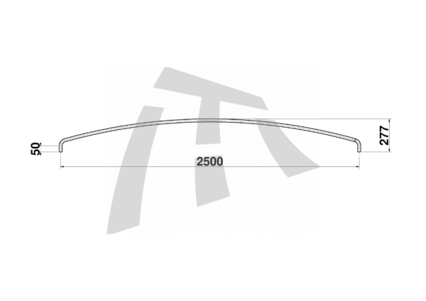 ARCO CARRETA 2.50MTS - Imagem 2