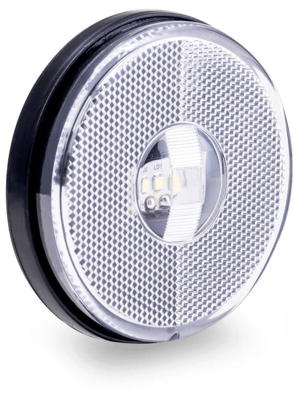 LANT. LAT. 85MM CRISTAL S/ SOP. C/ CABLE