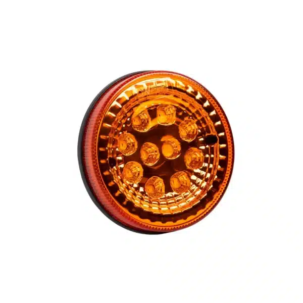 LANTERNA TRAS. LED BIVOLT 125MM ROJO